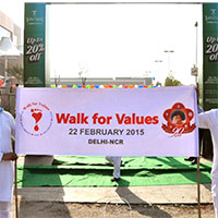 Walk For Values - 2015 at Delhi-NCR