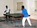 A GAME OF TABLE TENNIS