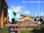 Village Visited by Swami in 1961