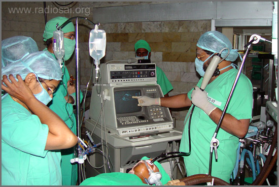 sathya sai super hospital puttaparthi with dr iyer