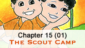 His Story 15 (Part 01) - Pictorial Presentation of Bhagawan sri sathya sai baba's childhood - (The Scout Camp)