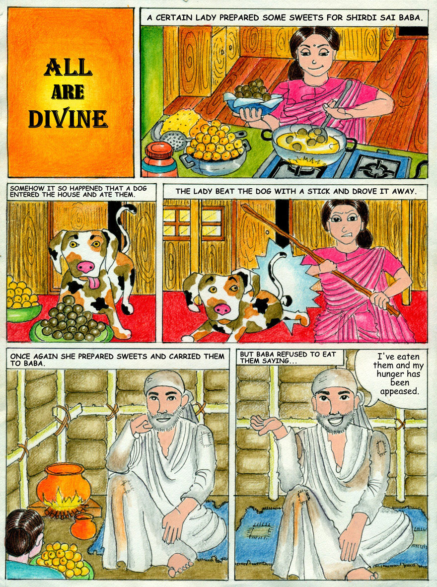 all are divine - radiosai comic series 