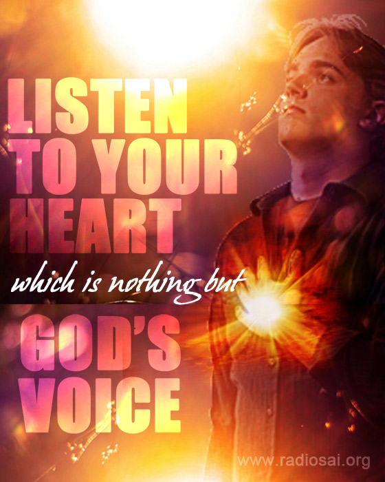listen to the voice of god