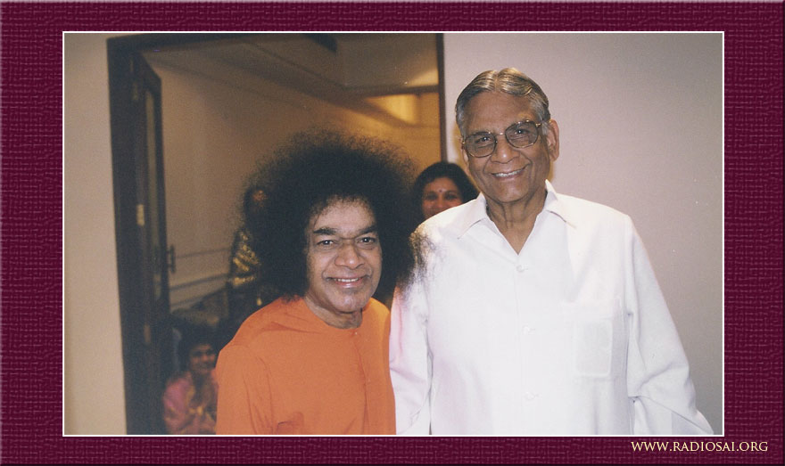 kulwant rai with sathya sai baba