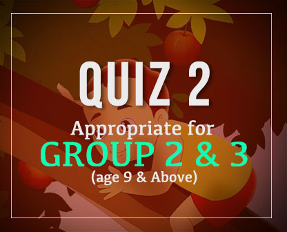Quiz on Uncle Lion's Tale part 03 - For Group 2 and 3